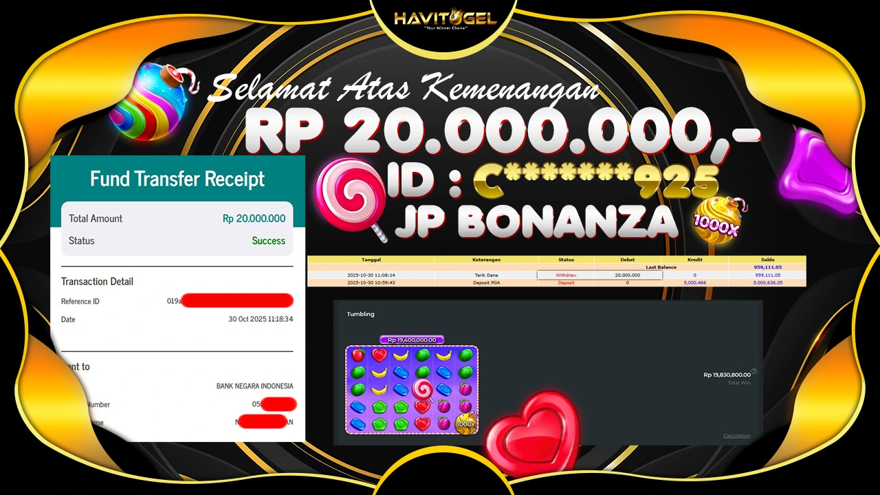 HAVITOGEL – GASPOOL SWEET BONANZA 1000 EMANG LAGI GACOR! JP RP 20.000.000,-